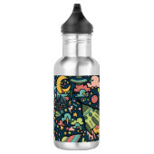 Textielpatronen Aliens Rockets Waterfles (Rechts)