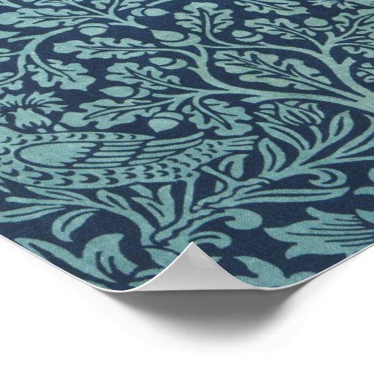  textielpatroon Brer Rabbit William Morris Poster (Hoek)