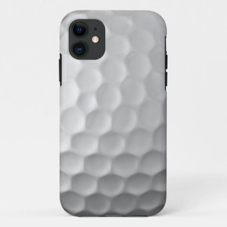 Textielpatroon Golf Ball Dimples iPhone 11 Hoesje