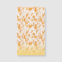 Textielpatroon met een levendig oranje en goud
