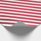 Textielpatroon rode diagonaal gestreepte Folie Cadeaupapier (Hoek)
