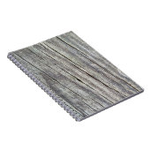 Textielpatroon van houtaplanten met weed notitieboek (Rechterzijde)