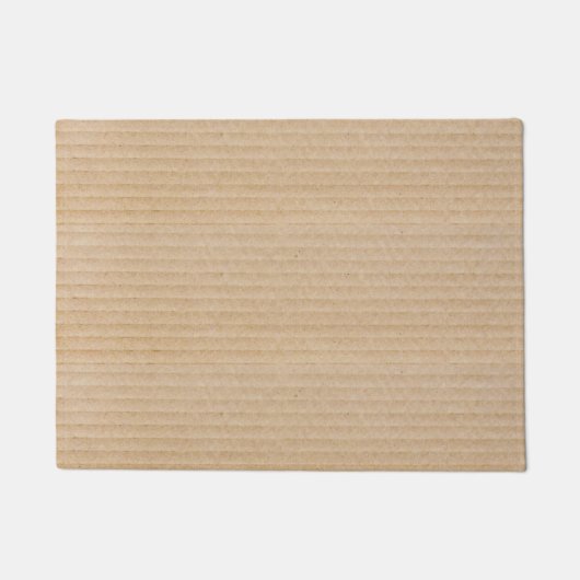 Textielpatroon voor kartonnen doos deurmat (Voorkant)