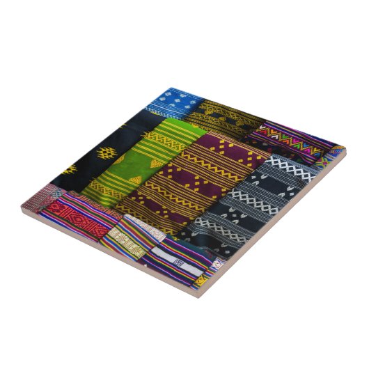 Textielstoffen voor wasgoed tegeltje (Zijkant)