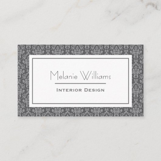 Textielstructuur van elweefsel van elvervormend gr visitekaartje (Voorkant)