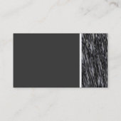 Textieltoon - Space Rock Abstract Visitekaartje (Achterkant)