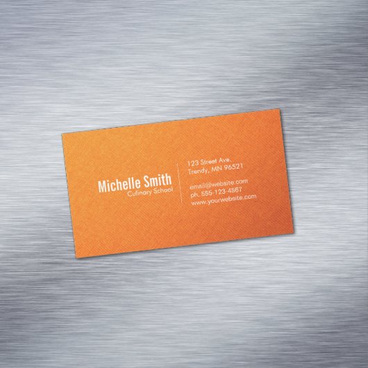 Textielverloop Magnetisch Visitekaartje (Voorbeeld)