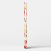 Textielvezelbloemtextuur patronsabstract, ba Case-Mate iPhone case (Achterkant / Links)