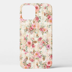 Textielvezelbloemtextuur patronsabstract, ba Case-Mate iPhone case