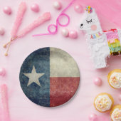 Textielvlaggen  retro-Borden op papier Papieren Bordje (Feest)