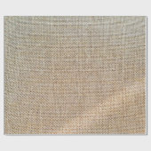 Textielweefsel met bruine ondergrond cadeaupapier (Vlak)