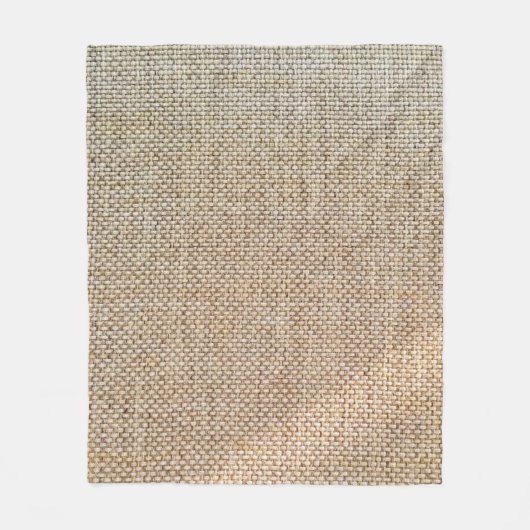 Textielweefsel met bruine ondergrond fleece deken (Voorkant)