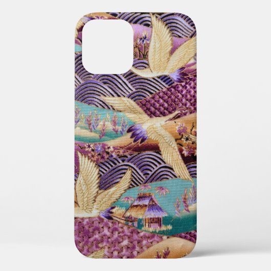 Textielweefsel met textiel Case-Mate iPhone case (Achterkant)