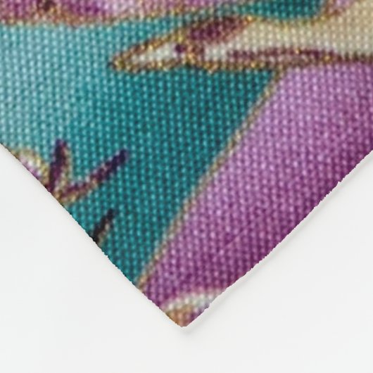 Textielweefsel met textiel fleece deken (Hoek)