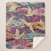 Textielweefsel met textiel sherpa deken (Voorkant)