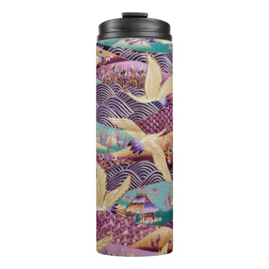 Textielweefsel met textiel thermosbeker (Voorkant)