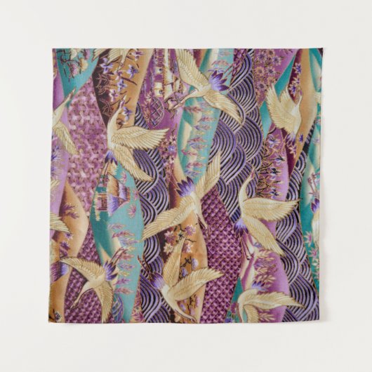 Textielweefsel met textiel wandkleed (Voorkant (horizontaal))