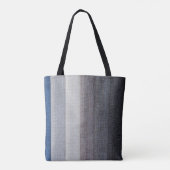 Textielweefsel van weefsels tote bag (Achterkant)