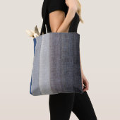 Textielweefsel van weefsels tote bag (Dichtbij)