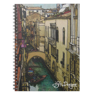 Textile Art Venice-laptop Notitieboek