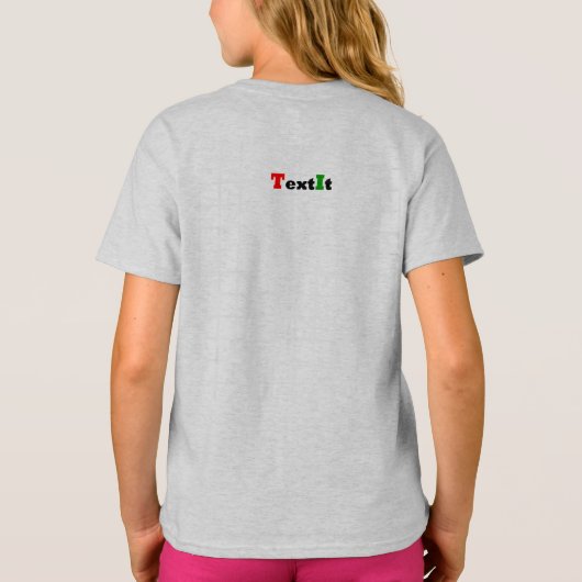 TEXTING T-Shirt (Achterkant)