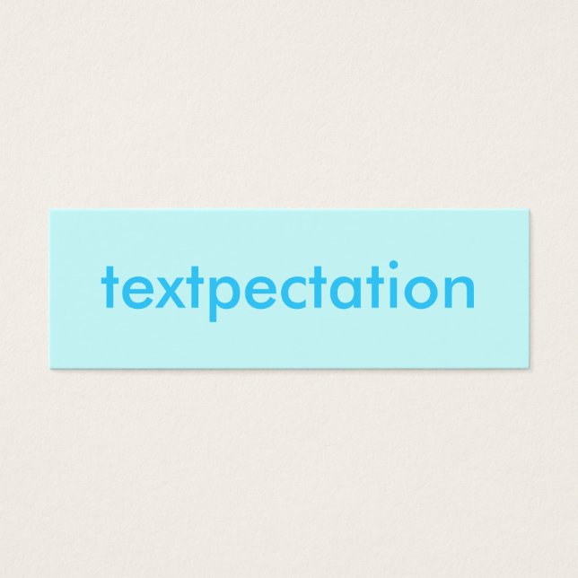 TEXTPECTATION Flirty Kaart (Voorkant)
