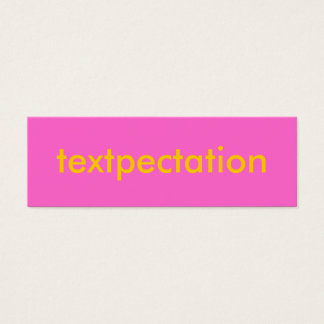 TEXTPECTATION Flirty Kaart
