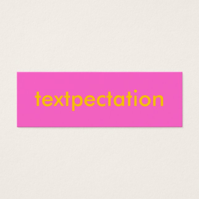 TEXTPECTATION Flirty Kaart (Voorkant)