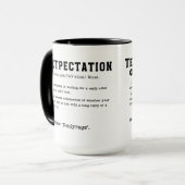 Textpectation Mok – Wachten op een tekstantwoord (Voorkant links)