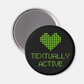 Textueel Actief - magneet (Voorkant / Achterkant)