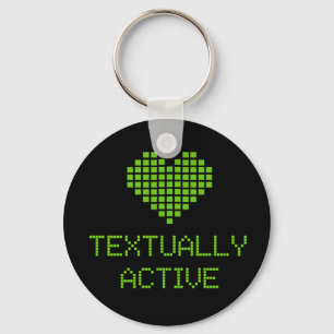 Textueel Actief - sleutelhanger