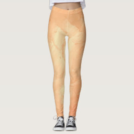 Textura15 de la obra Nuit Filtro dramático cálido Leggings