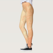 Textura15 de la obra Nuit Filtro dramático cálido Leggings (Links)