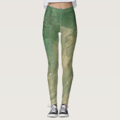 Textura16 de la obra Nuit "filtro dramático cálido Leggings (Voorkant)