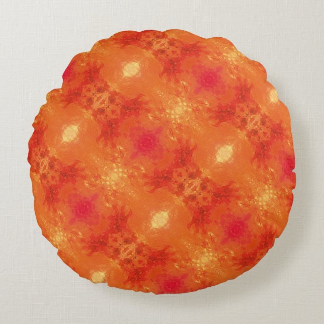 Textura #10 de la obra Nuit Rond Kussen (Voorkant)