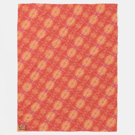 Textura #10 de obra Horizonte Fleece Deken (Voorkant)