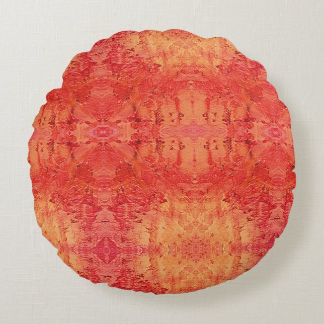 Textura #10 de obra Horizonte Rond Kussen (Voorkant)