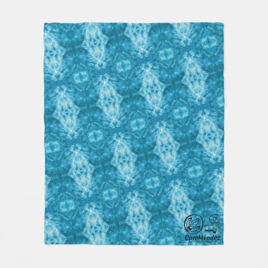 Textura #11 de la obra Cerezas Fleece Deken (Voorkant)