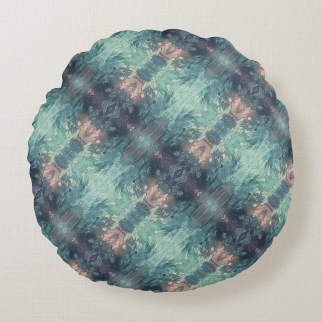 Textura #11 de la obra Nuit Rond Kussen (Voorkant)