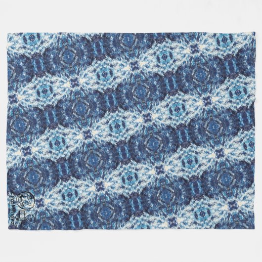 Textura #12 de la obra Cerezas Fleece Deken (Voorkant (Horizontaal))