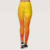 Textura #12 de la obra Fantasía y realidad Leggings (Achterkant)