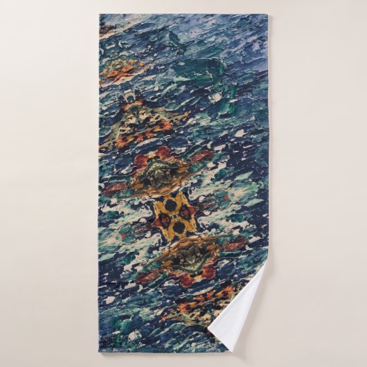 Textura #12 de obra Amanecer Badhanddoek (Badhanddoek)