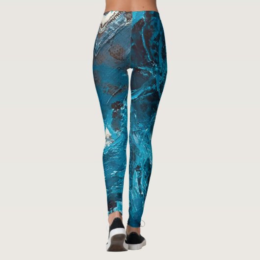 Textura #12 de obra Horizonte Leggings (Achterkant)