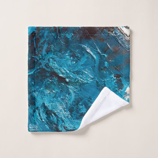 Textura #12 de obra Horizonte Washandje (Wasdoekje)