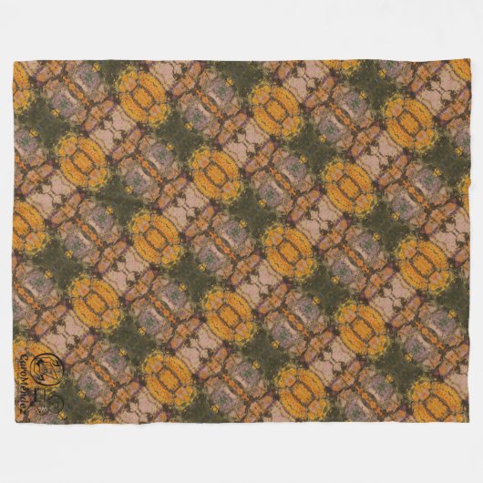 Textura #12 de obra La roca Fleece Deken (Voorkant (Horizontaal))