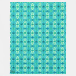 Textura #13.0 de la obra Cerezas Fleece Deken