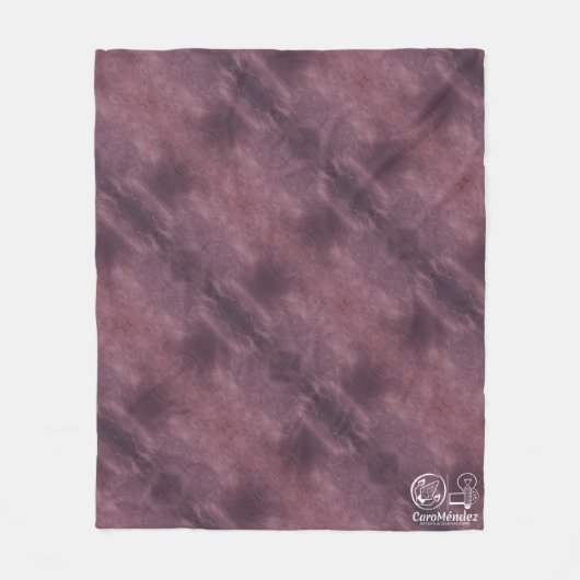 Textura #13 de la obra Fantasía y realidad Fleece Deken (Voorkant)