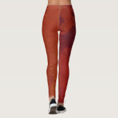 Textura #13 de la obra Nuit "Filtro dramático frío Leggings (Achterkant)