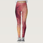 Textura #13 de obra Horizonte Leggings (Voorkant)
