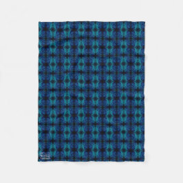 Textura #14.0 de la obra Cerezas Fleece Deken